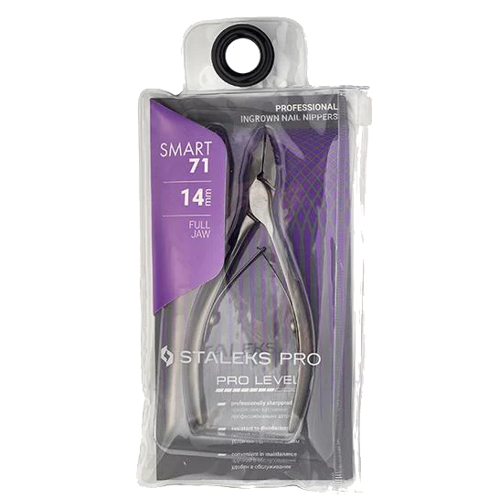 STALEKS Pro Smart 71 Professional Nippers Ingrown Toenails 14 mm Ns-71-14