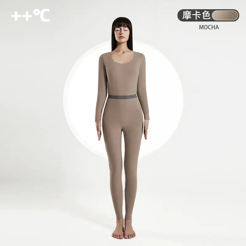 Seamless Thermal Underwear Set for Couples (Winter)