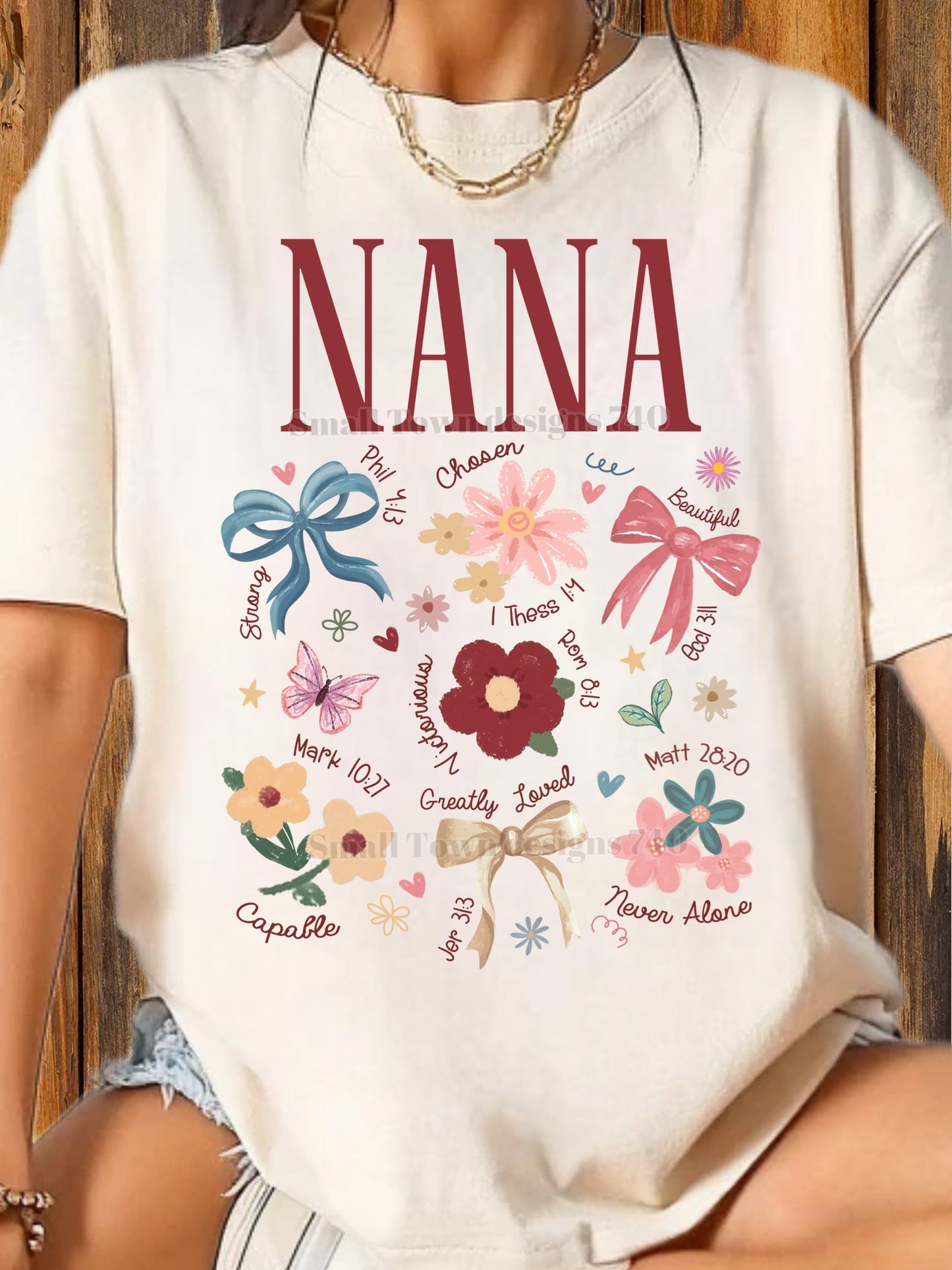 Family inspiration Bible verse Tee