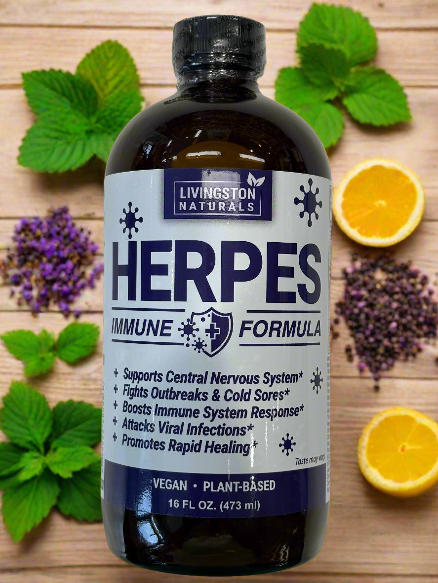 Natural Herpes Immune Support Formula –  by Livingston Naturals