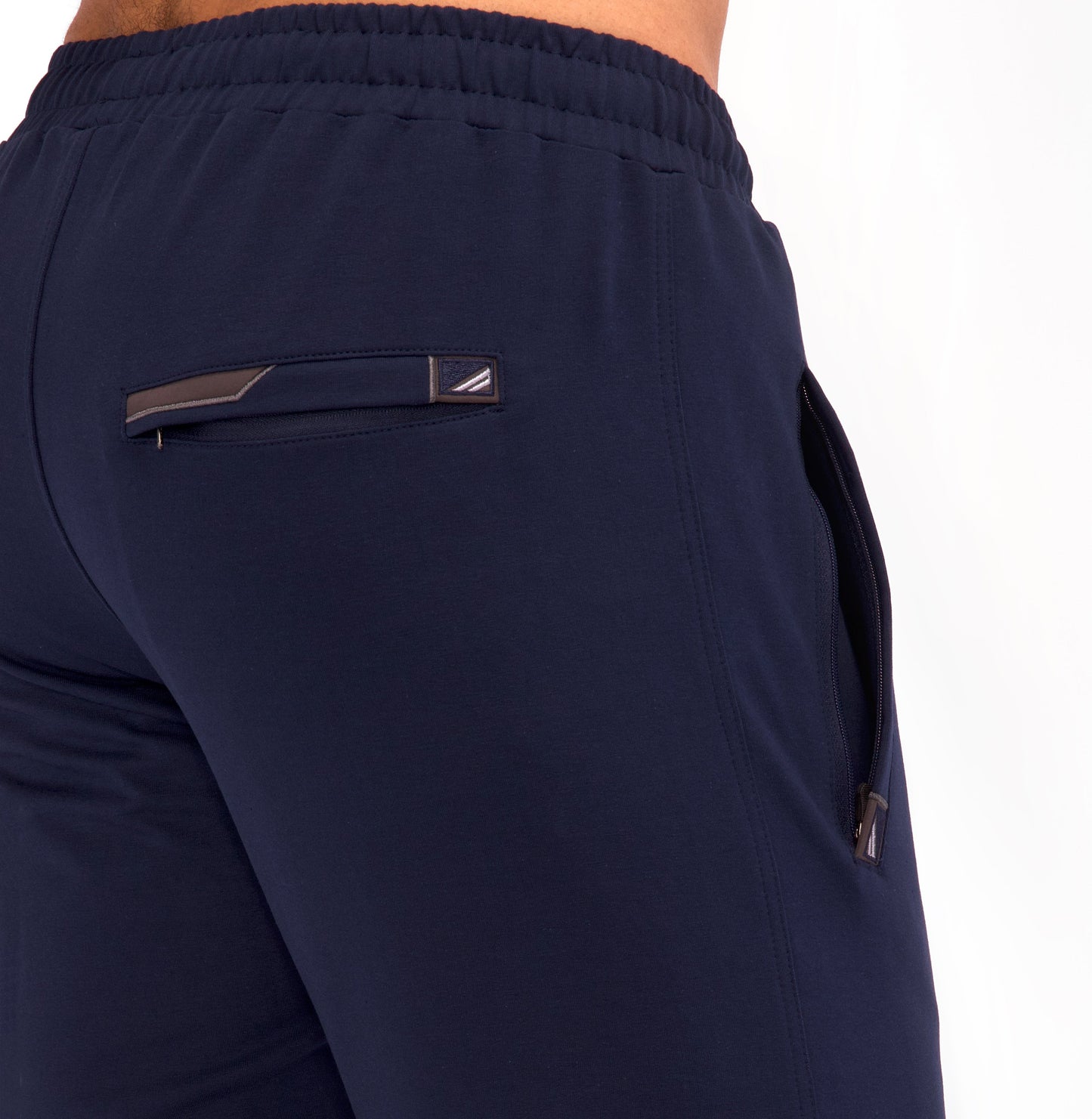 Pantalones de chándal deportivos de comodidad diaria - Ajuste cónico (talla alta)