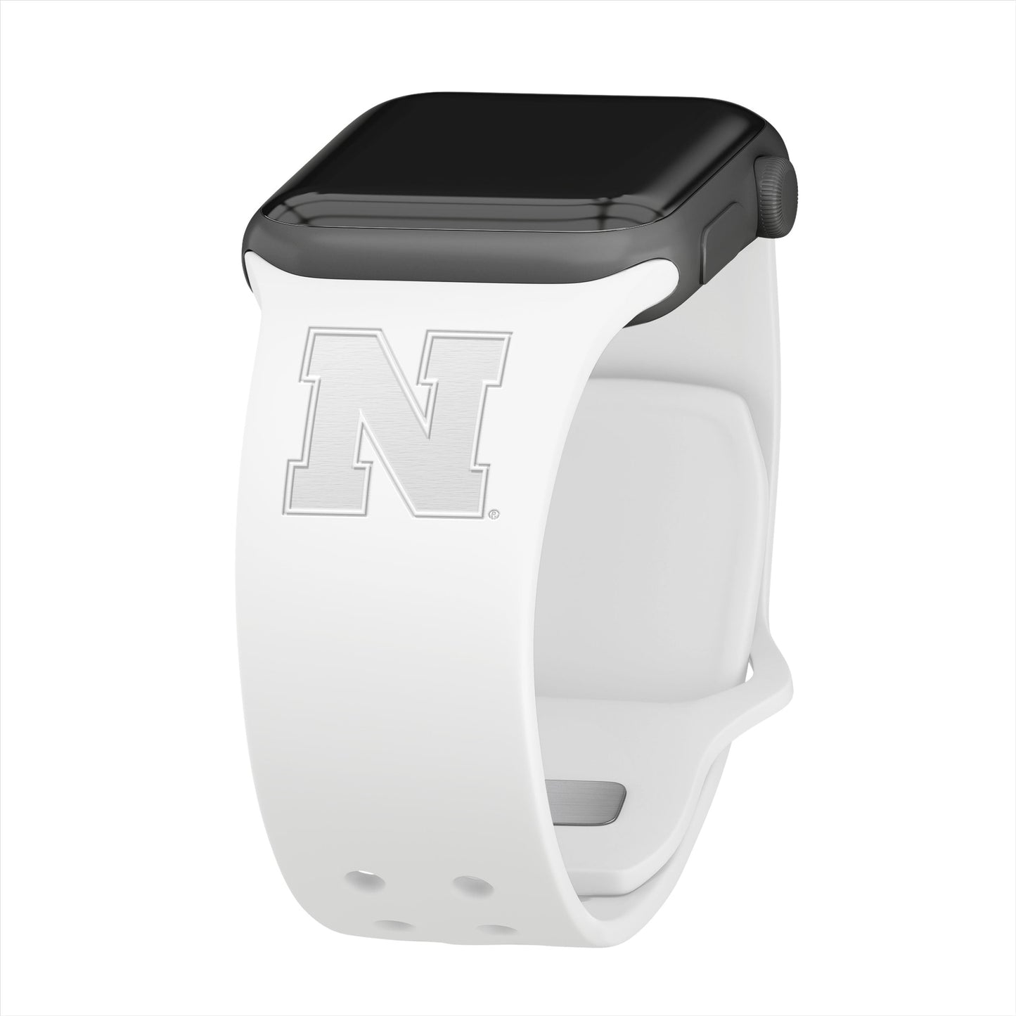 Nebraska Huskers Engraved Apple Watch Band