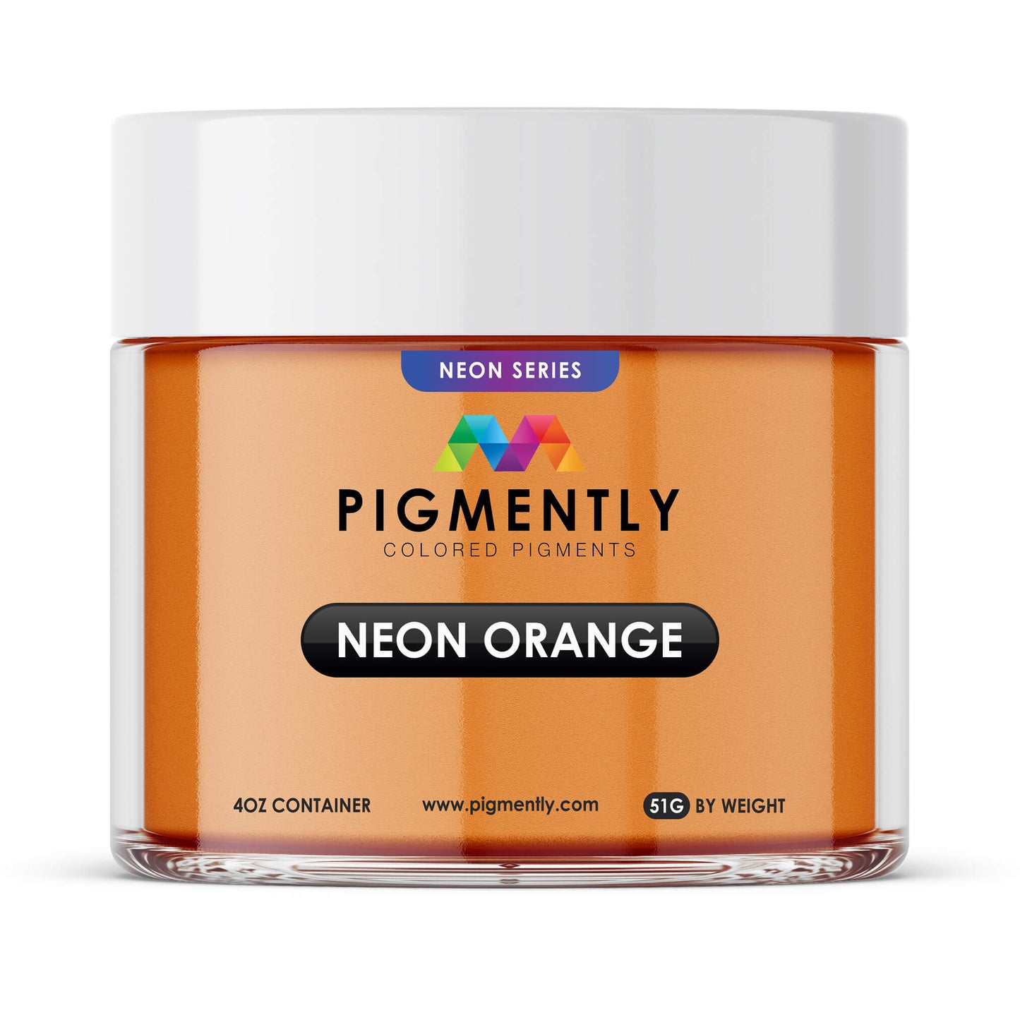 Pigmento en Polvo Epoxi Naranja Neón