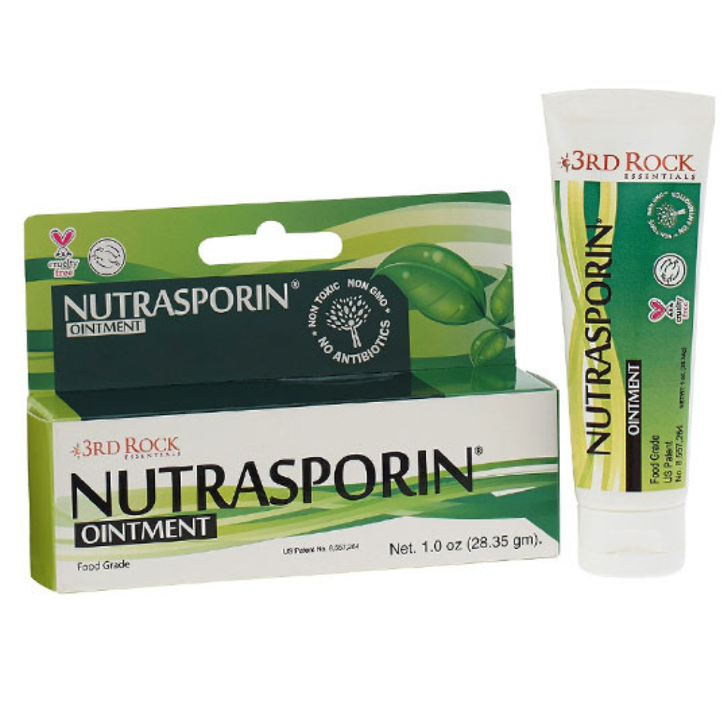 Nutrasporin® - Pomada antiséptica de primeros auxilios totalmente natural, gel de plata de 100 ppm