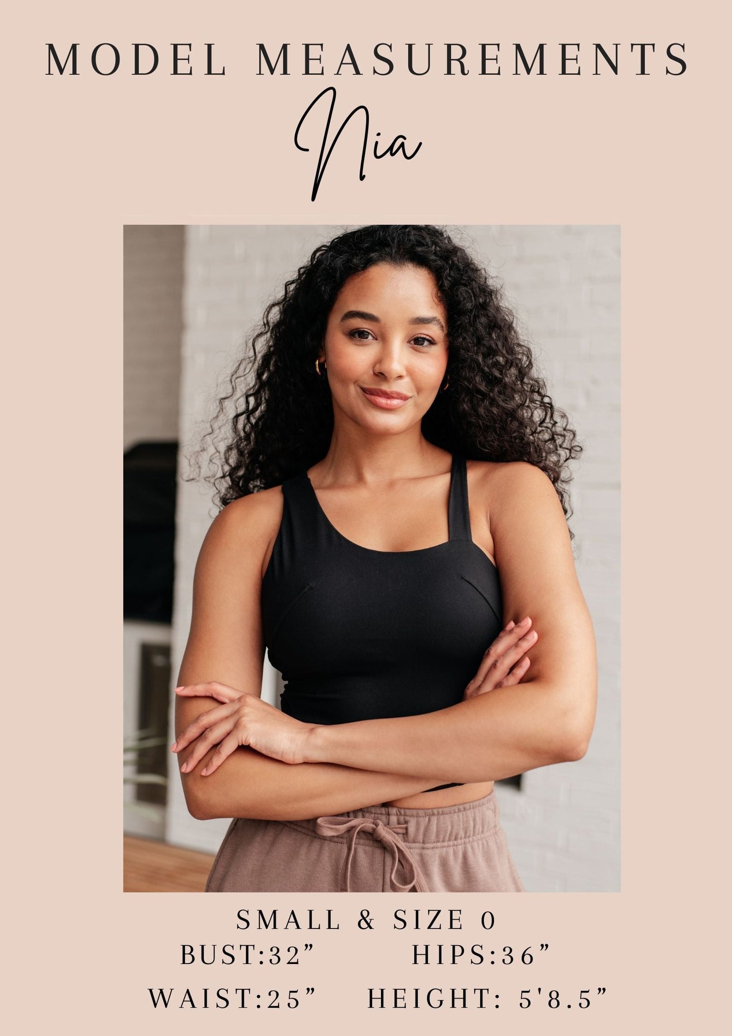 Top de cuello alto I Just Felt Like It en negro