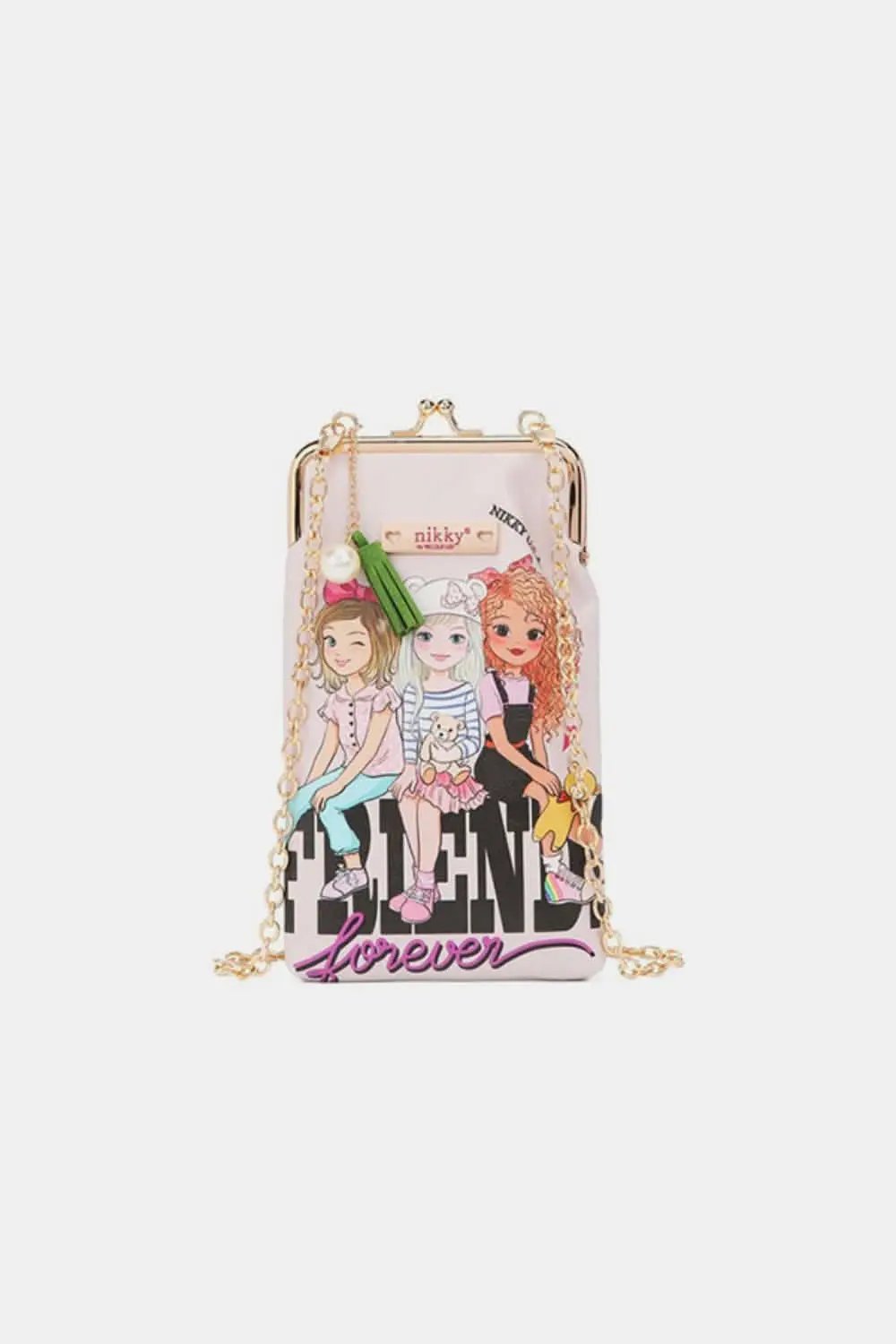 Accessories Trendsi Nicole Lee Kisslock Purse Women's Fashion Handbag Chic & Unique Design