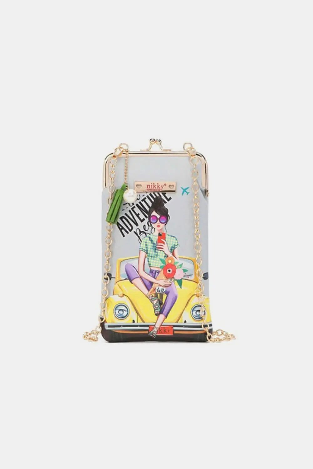 Accessories Trendsi Nicole Lee Kisslock Purse Women's Fashion Handbag Chic & Unique Design