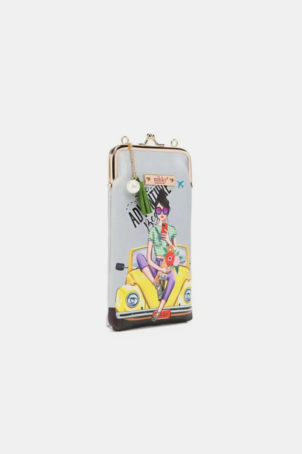 Accessories Trendsi Nicole Lee Kisslock Purse Women's Fashion Handbag Chic & Unique Design