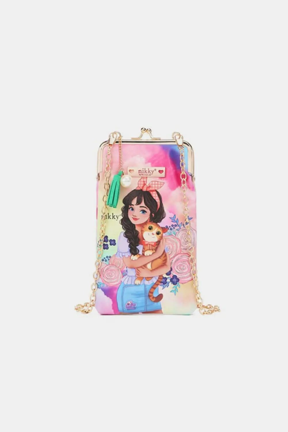 Accessories Trendsi Nicole Lee Kisslock Purse Women's Fashion Handbag Chic & Unique Design