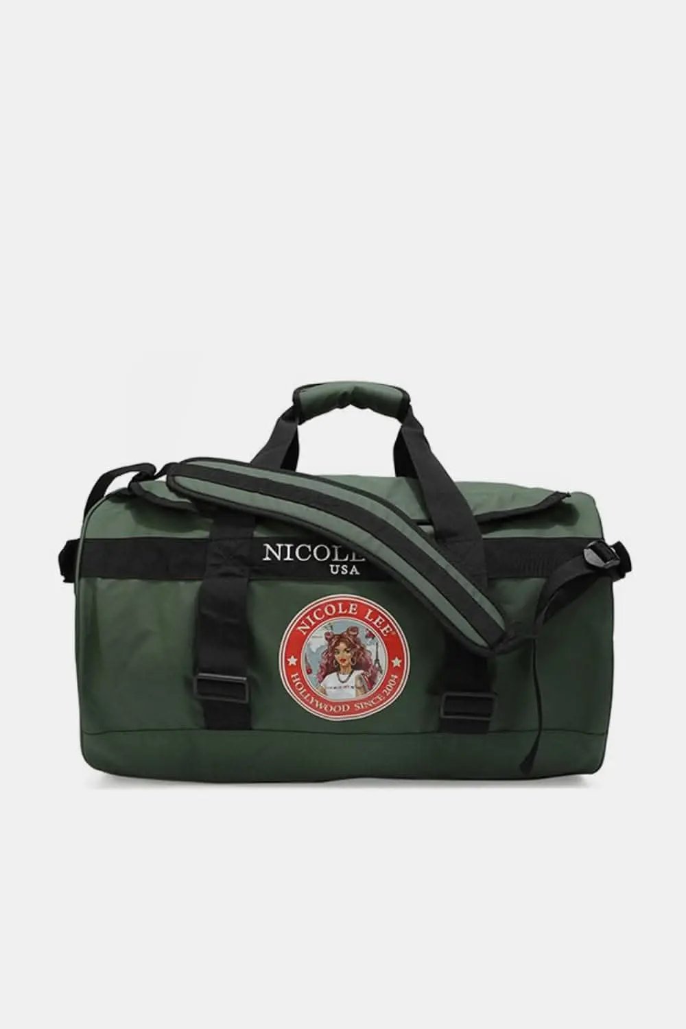Jackets Trendsi Nicole Lee Oversized Duffel Travel Bag Women's Weekend Getaway Lightweight