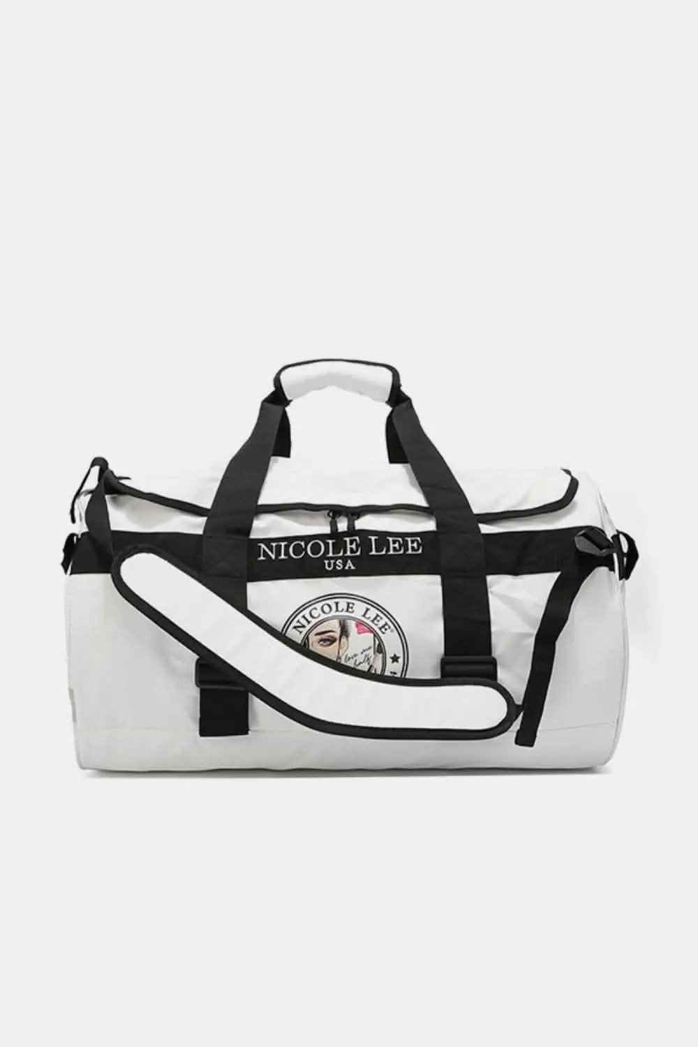Jackets Trendsi Nicole Lee Oversized Duffel Travel Bag Women's Weekend Getaway Lightweight