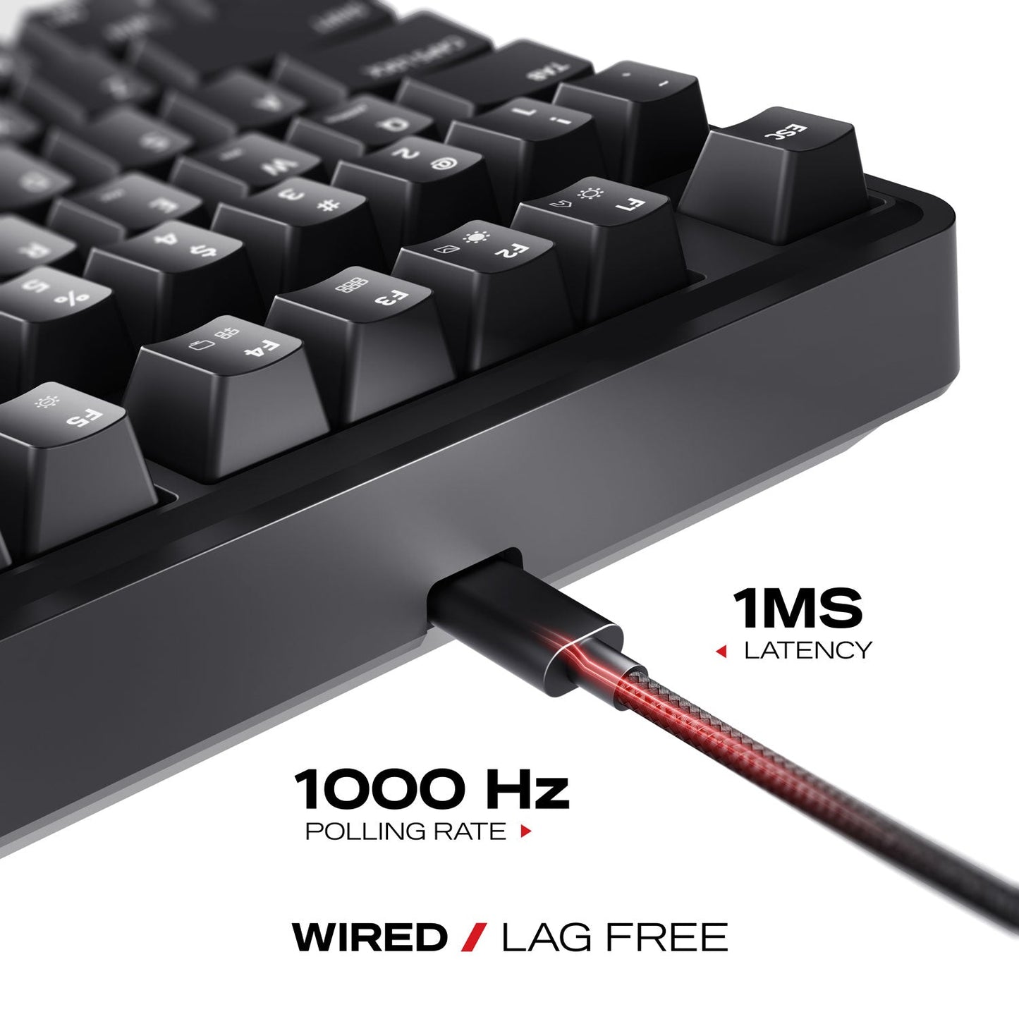 Nighthawk 75 Lite | TKL Wired Gaming Keyboard