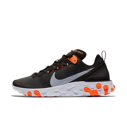 Nike React Element 55 'Black Cool Grey Total Orange'