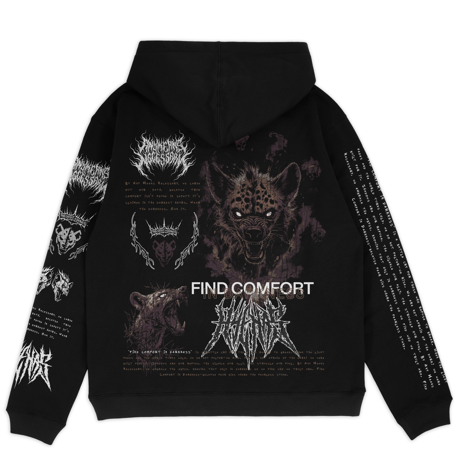 Sudadera con capucha y cremallera Mantra