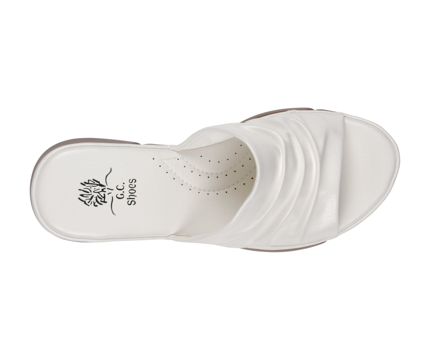 Women's Nora White Flat