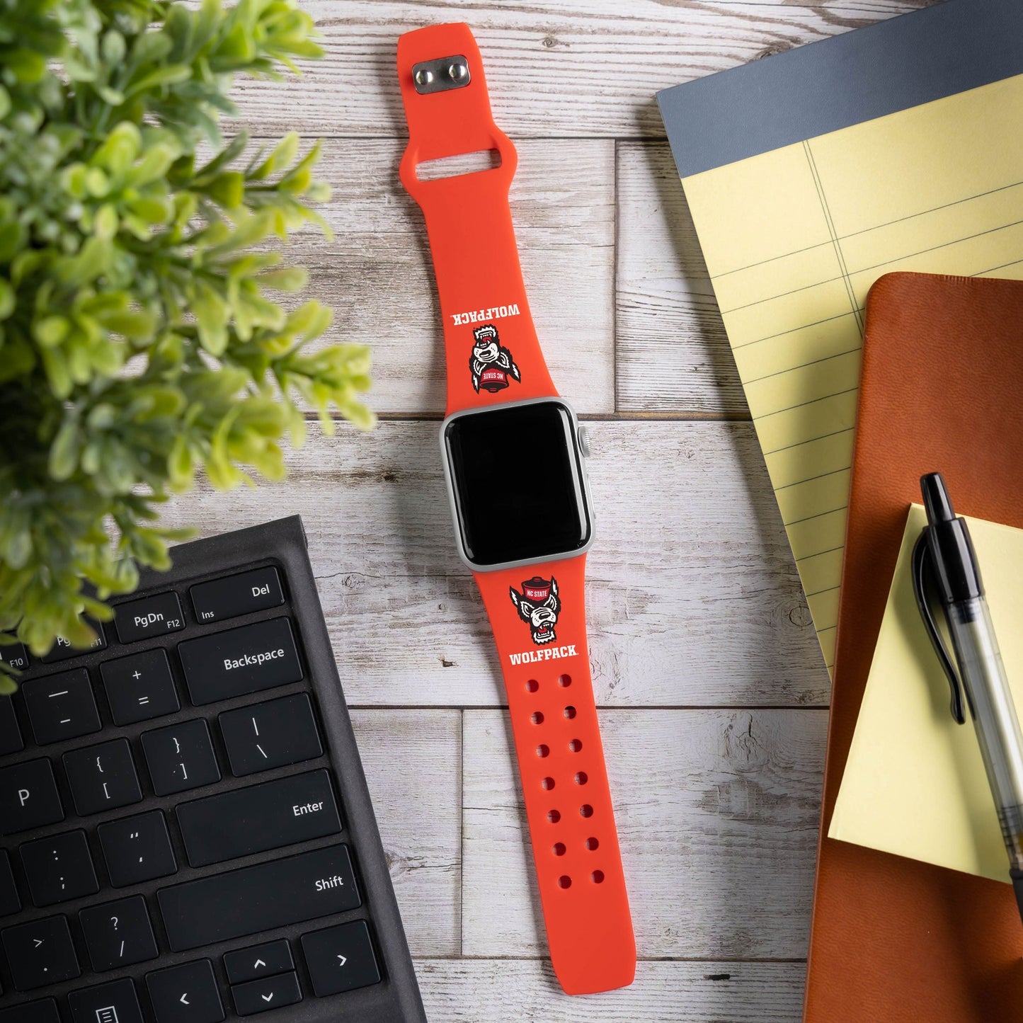 North Carolina State Wolf Pack HD Apple Watch Band