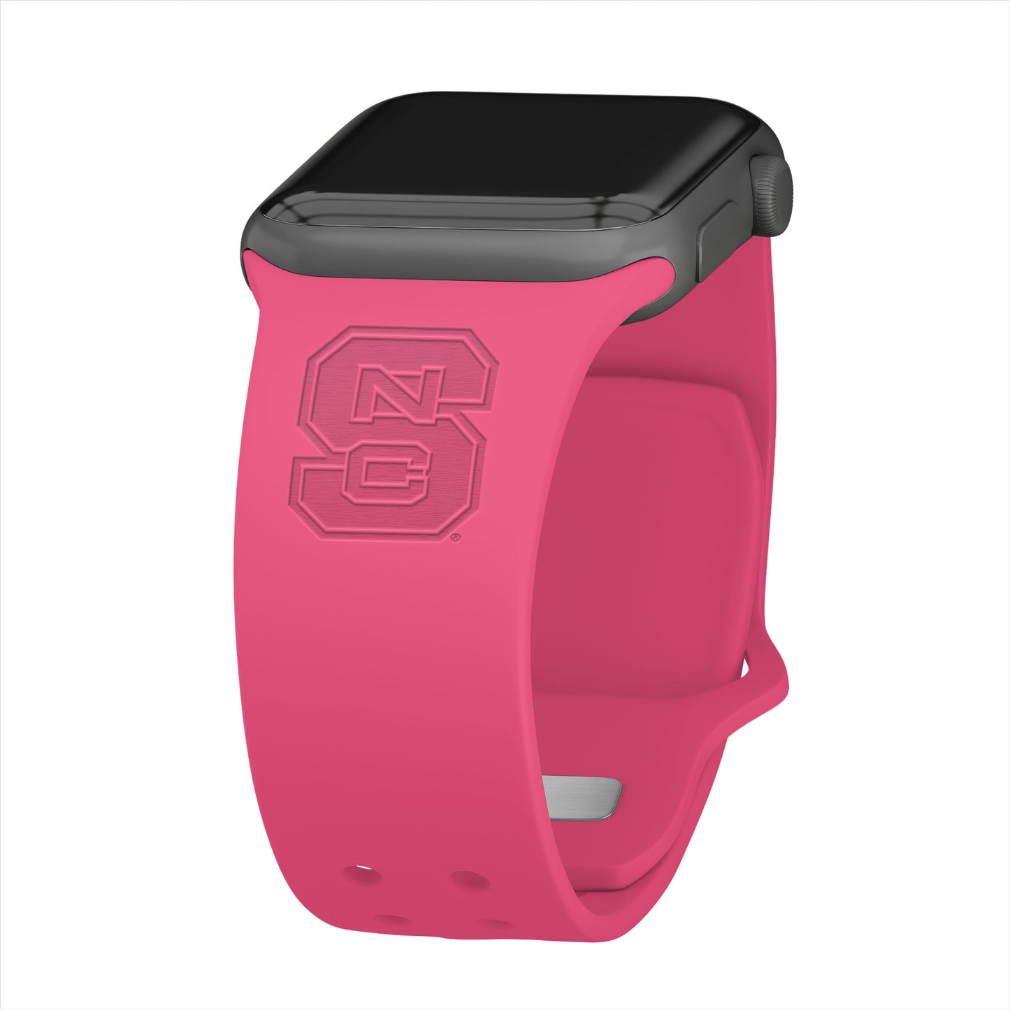 North Carolina State Wolfpack Engraved Apple Watch Band