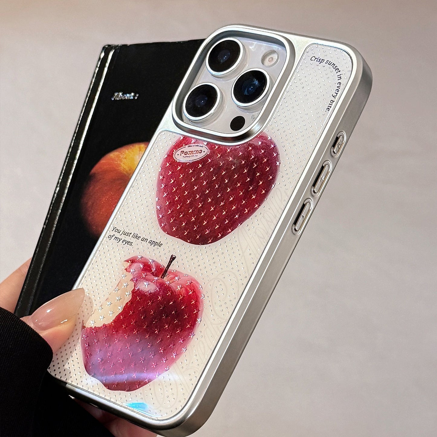 Gilt iphone16promax phone case star red apple 15 plating hard 14 for 13 premium 17 huawei