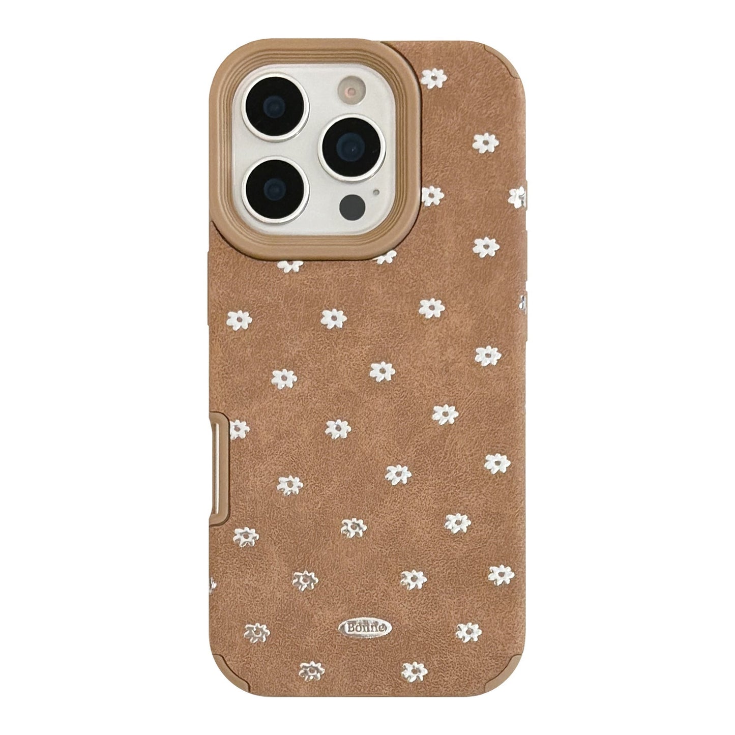 Adecuado para iPhone 17 Apple 16promax Funda para teléfono móvil 15 otoño e invierno felpa marrón 14 gamuza 13 anticaída