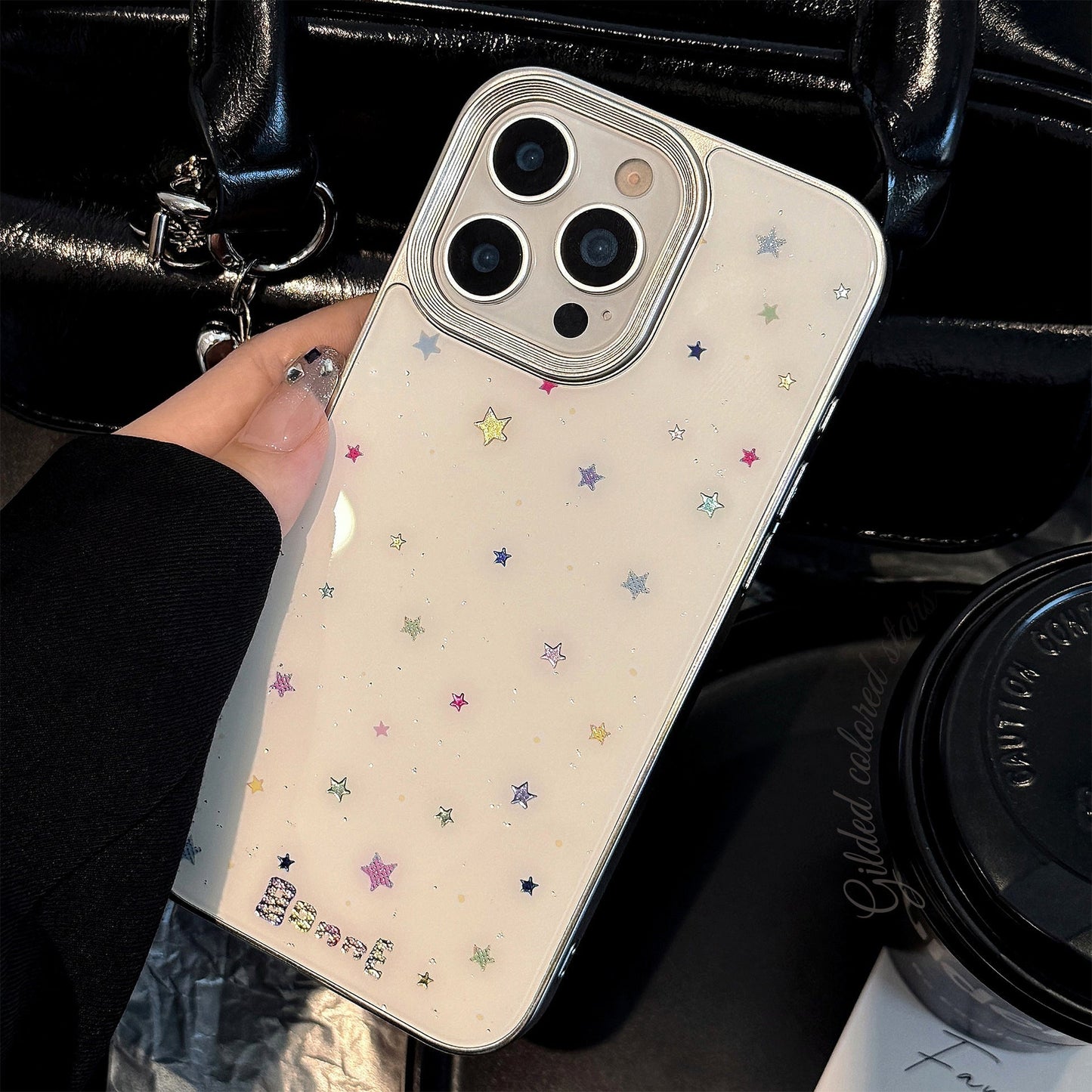 Gilt ins Estrellas coreanas Funda para teléfono móvil Apple 17 16Pro max para iPhone 13 a prueba de caídas 14 nicho 11