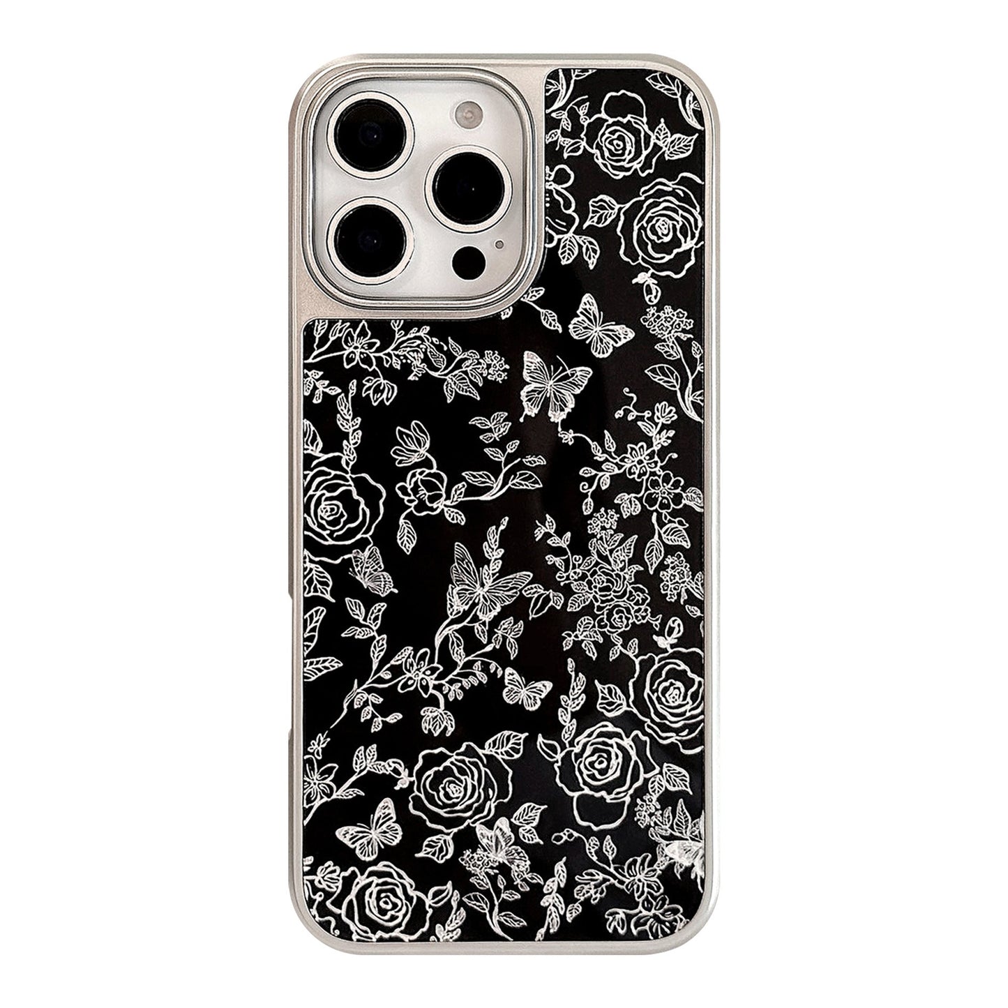 Funda de teléfono móvil Gilt Apple 16promax iphone17 galvanizado 13/14 mariposa 15 sentido premium adecuado para Huawei