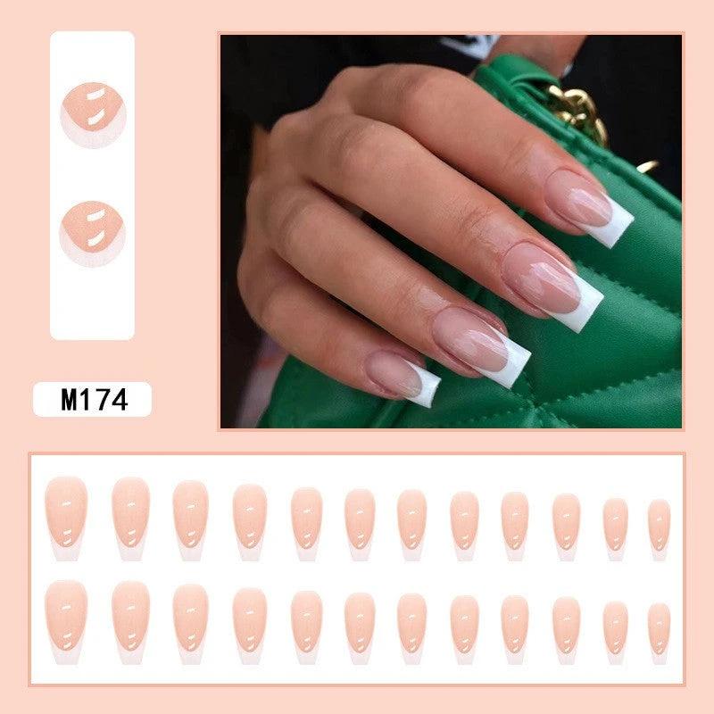 Simple French Tip Nails