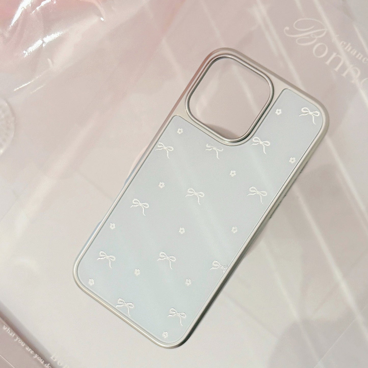 Funda de móvil Apple 16Pro Max iphone17 galvanizado lazo 14 pequeño fresco Huawei P70
