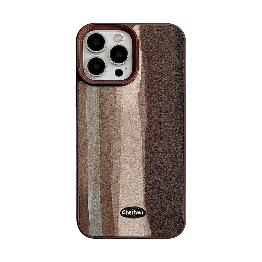 Funda para teléfono móvil iPhone 13 Maillard 11, medieval a cuadros, Apple 16, piel, 17pro max, 15