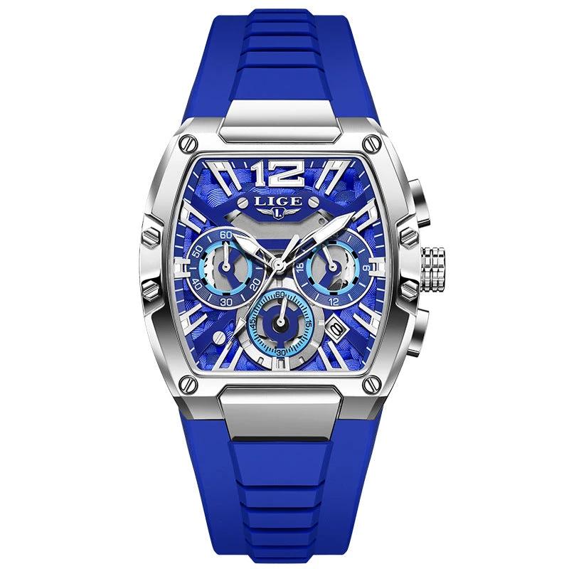 Men's Sports Multifunctional Waterproof Luminous Calendar Watch