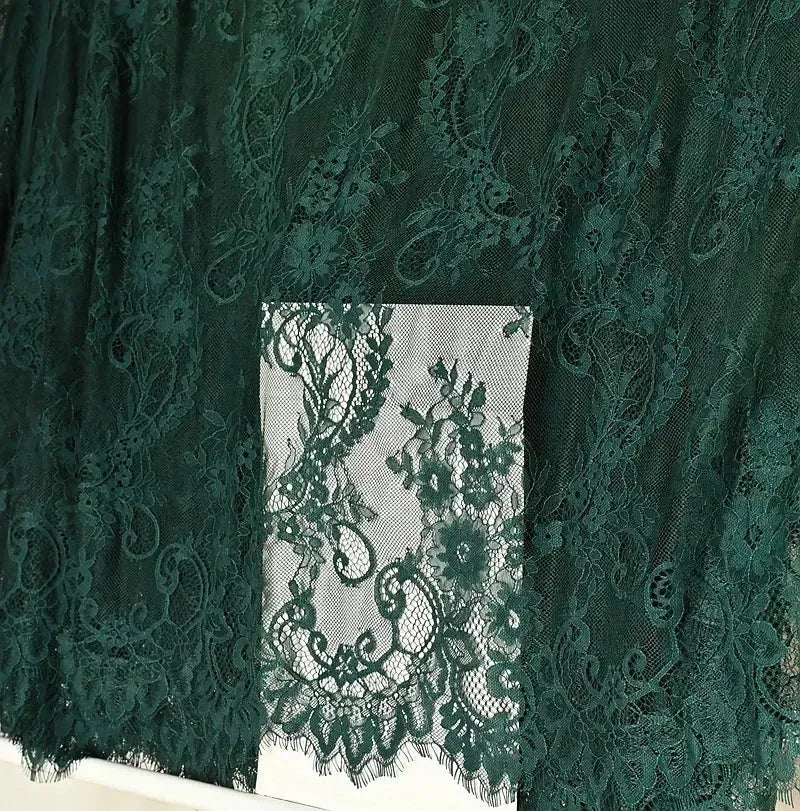 3Meters/lot Off White French Chantilly Lace Fabric , Eyelash Embroidery Lace Craft Bridal Veil Lace Accessory 150cm Width