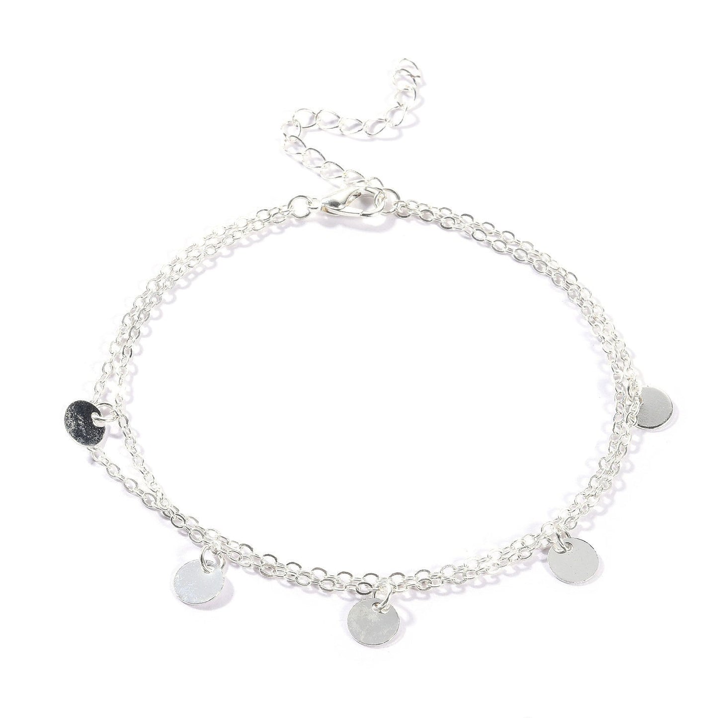 Round Charm Foot Bracelet