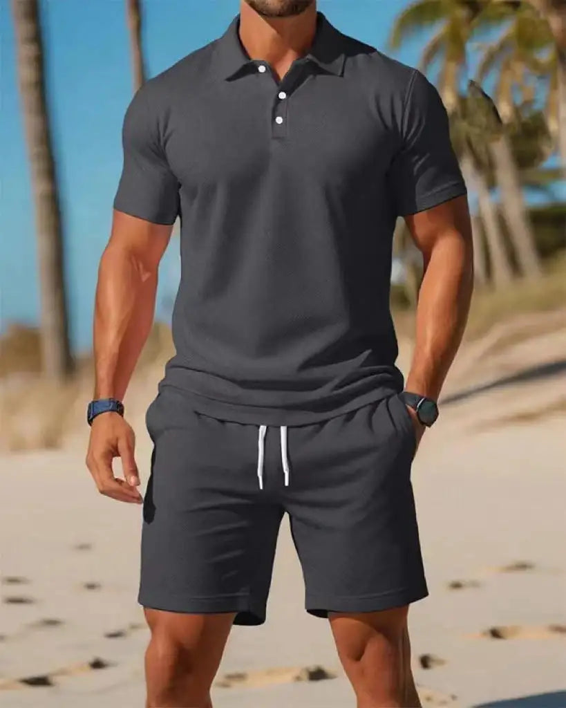 Traje Delgado de Hombre a la Moda