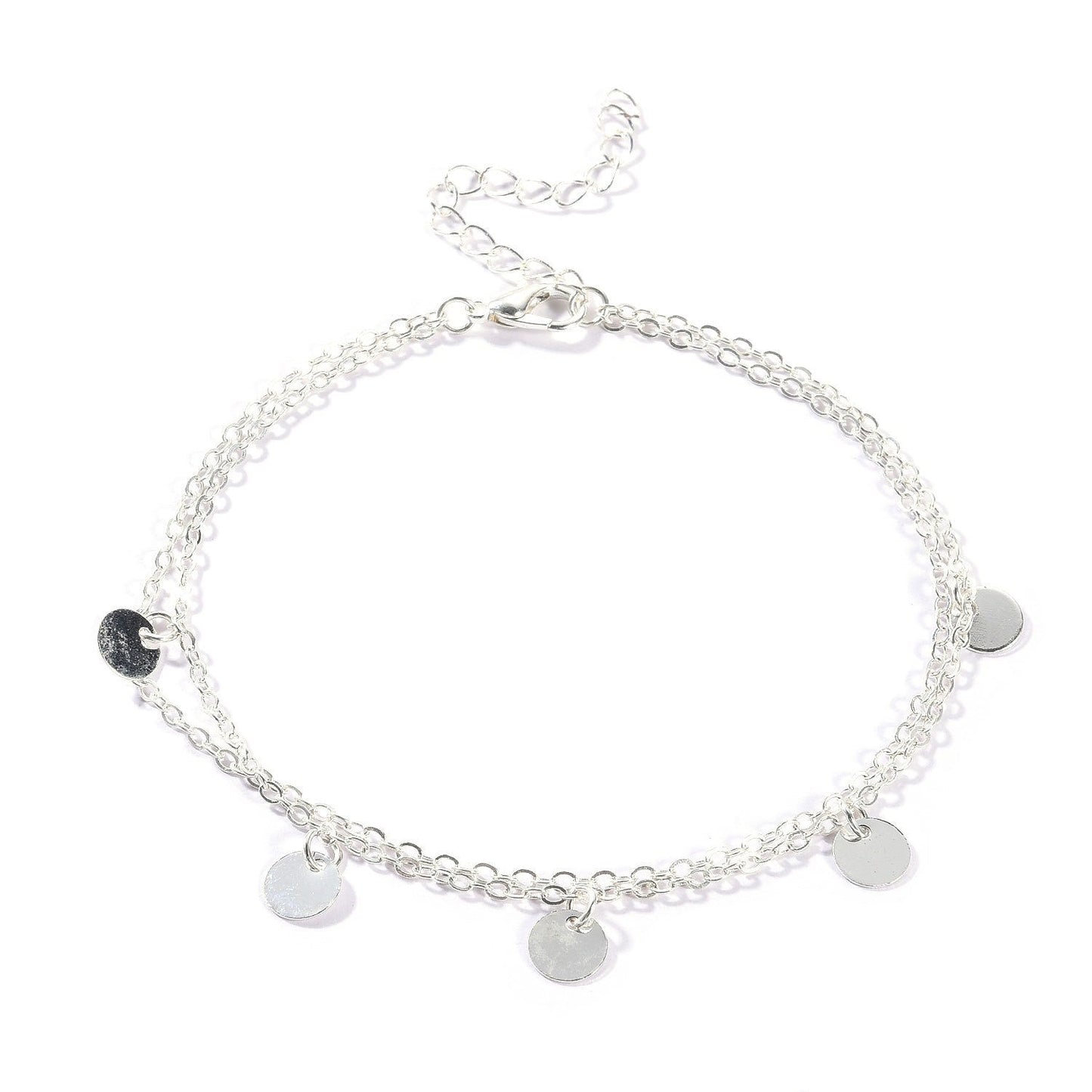 Round Charm Foot Bracelet