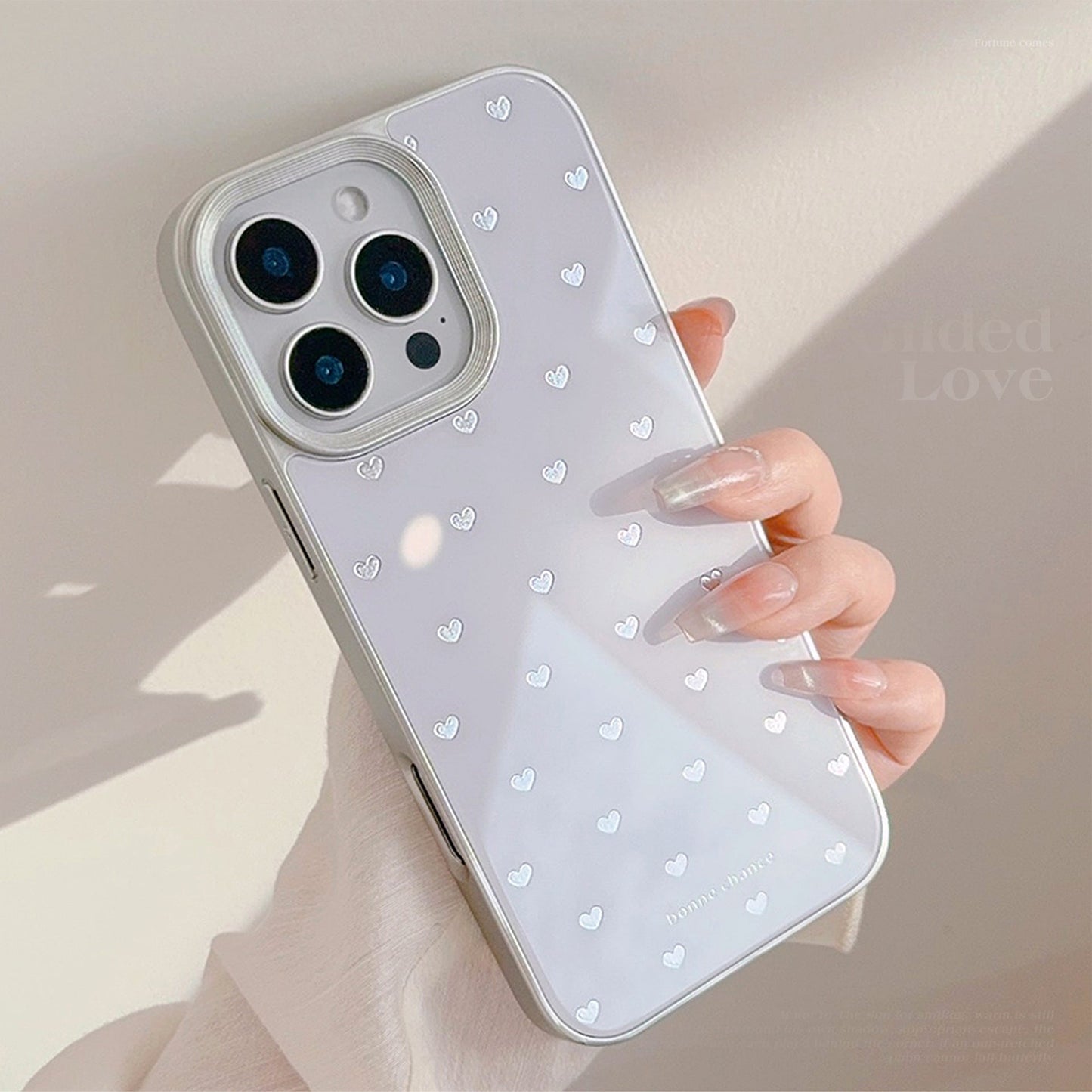Funda de teléfono Gilt ins love apple 16 para móvil 17pro max para iPhone14 antigolpes 11 cristal 13 carcasa dura