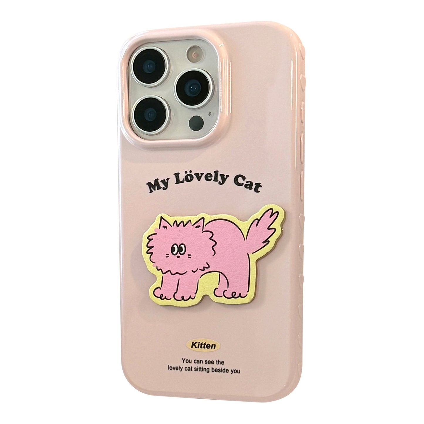Funda para iPhone 16 con diseño de gato divertido y colorido, para Apple 15 Pro Max, a prueba de caídas, 14 tridimensional, 13 creativa