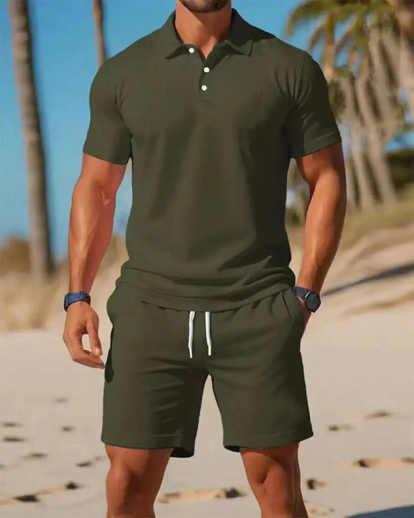 Traje Delgado de Hombre a la Moda