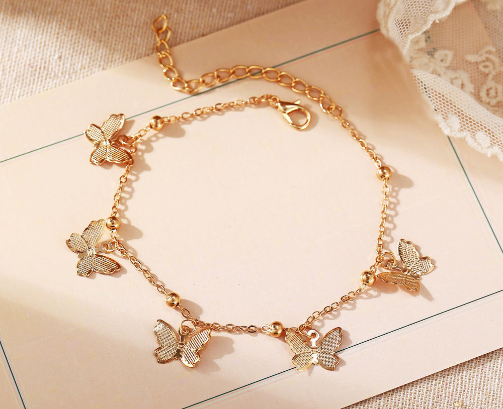Butterfly Charm Bracelet
