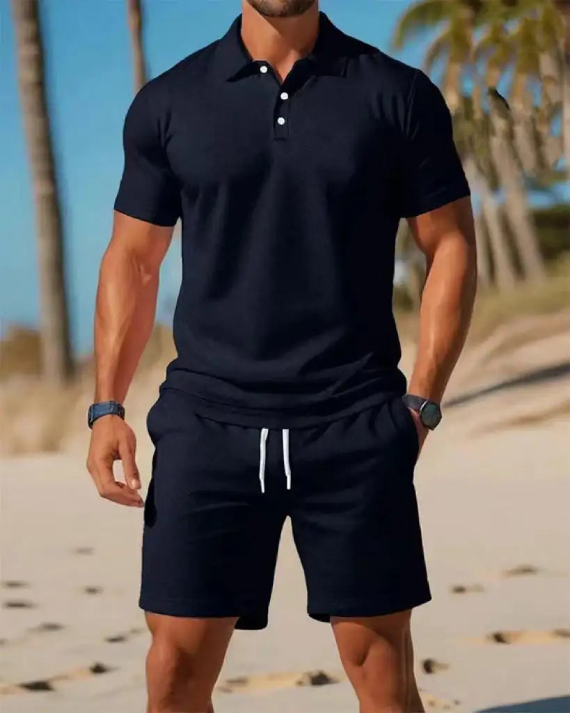 Traje Delgado de Hombre a la Moda
