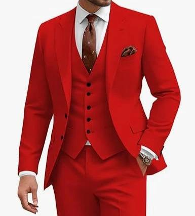 Men's Casual Business/Wedding Three-piece Suit