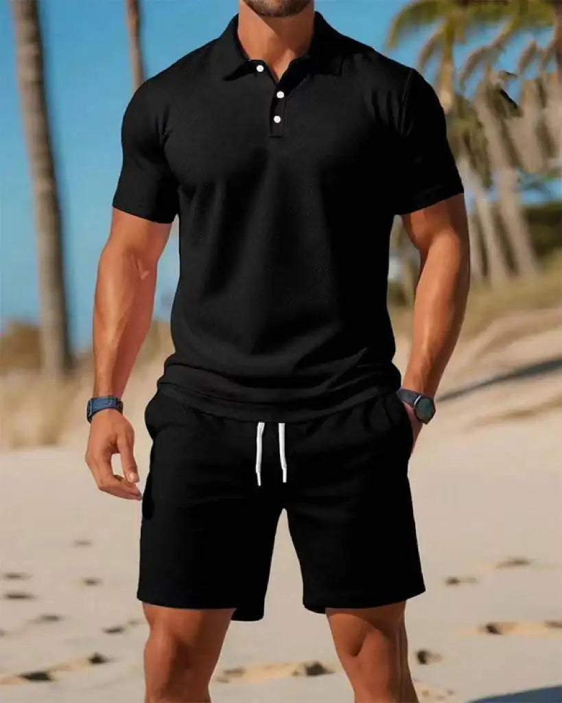 Traje Delgado de Hombre a la Moda