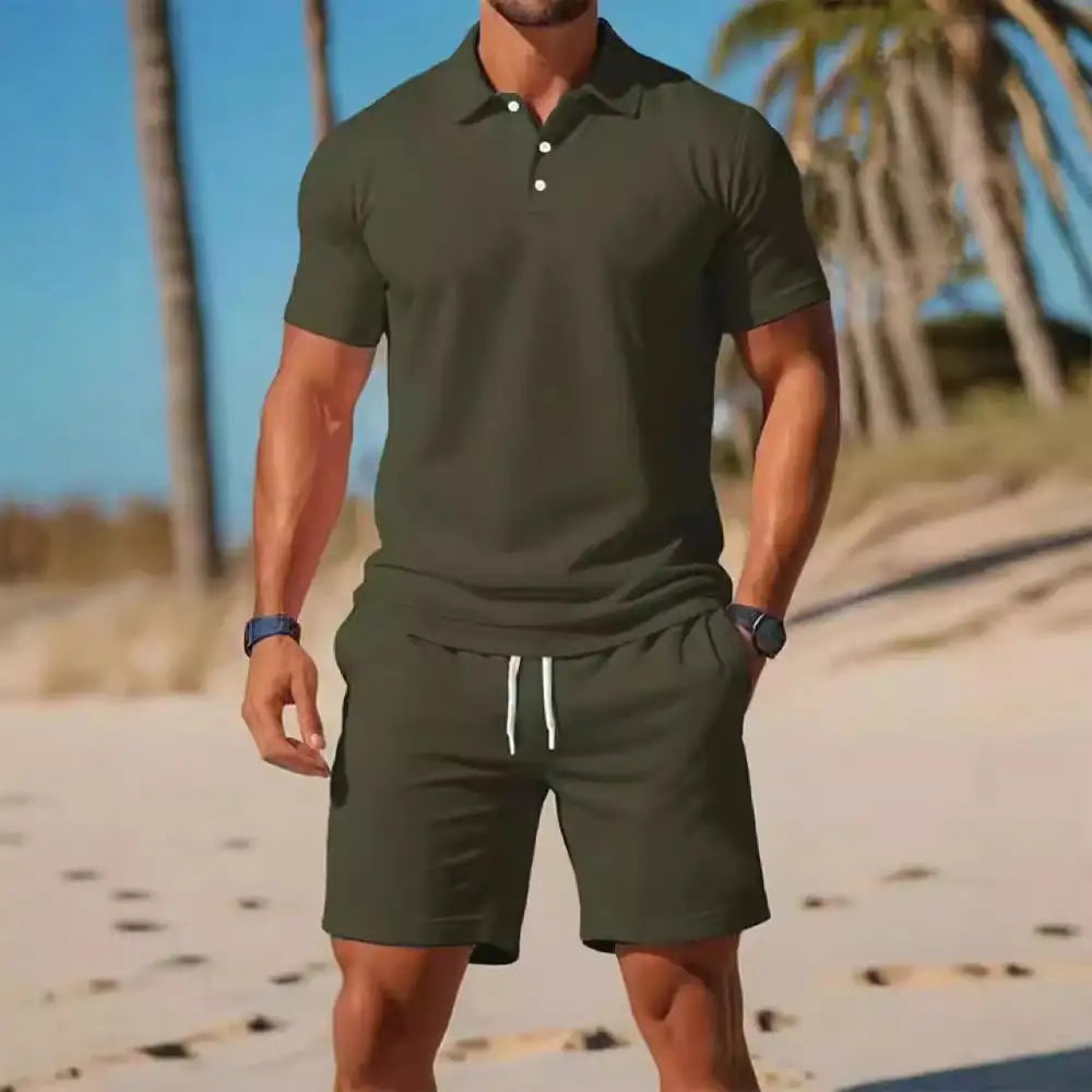 Traje Delgado de Hombre a la Moda