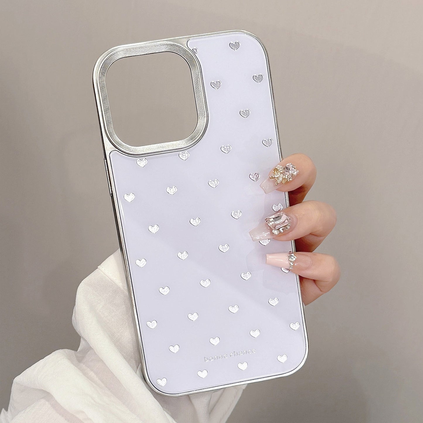 Funda de teléfono Gilt ins love apple 16 para móvil 17pro max para iPhone14 antigolpes 11 cristal 13 carcasa dura