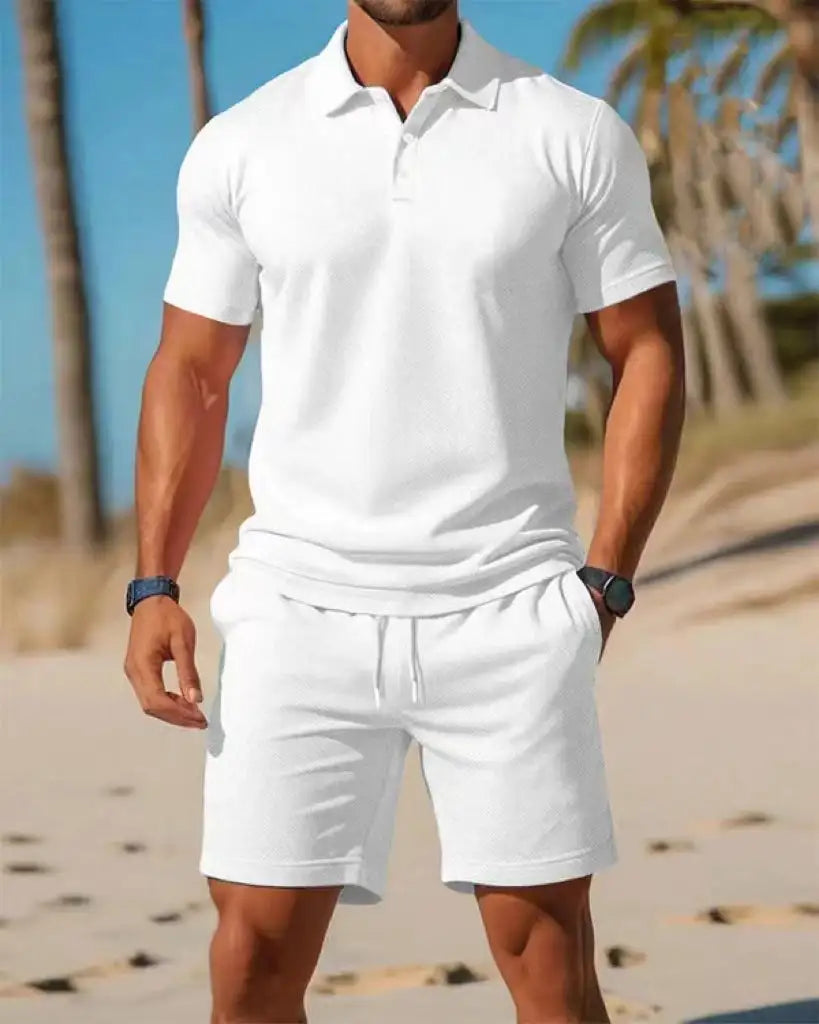 Traje Delgado de Hombre a la Moda