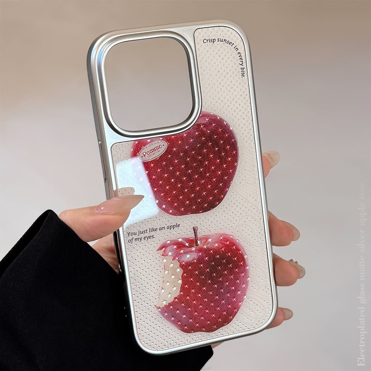 Gilt iphone16promax phone case star red apple 15 plating hard 14 for 13 premium 17 huawei