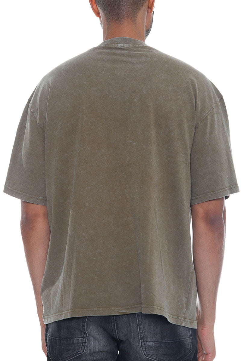 River Dye Drop Shoulder Tee