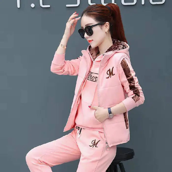 Women's Winter Velvet 3-Piece Sports Set (2020)