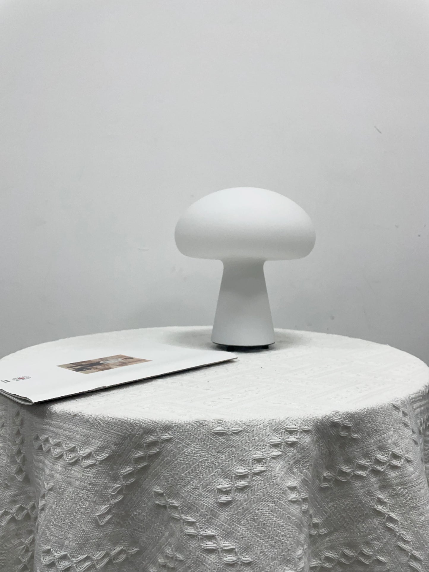 Lámpara de Mesa Obello de Cristal Esmerilado