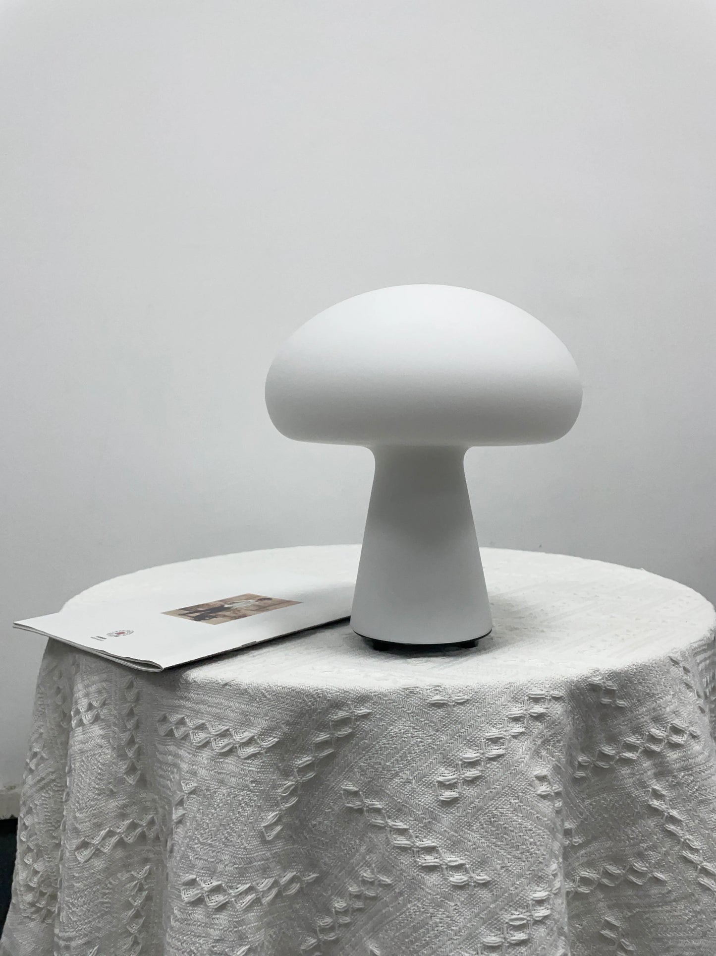 Lámpara de Mesa Obello de Cristal Esmerilado