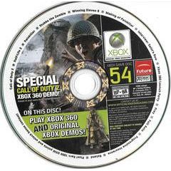 Disco de demostración de la Official Xbox Magazine 54 y 54e - Xbox