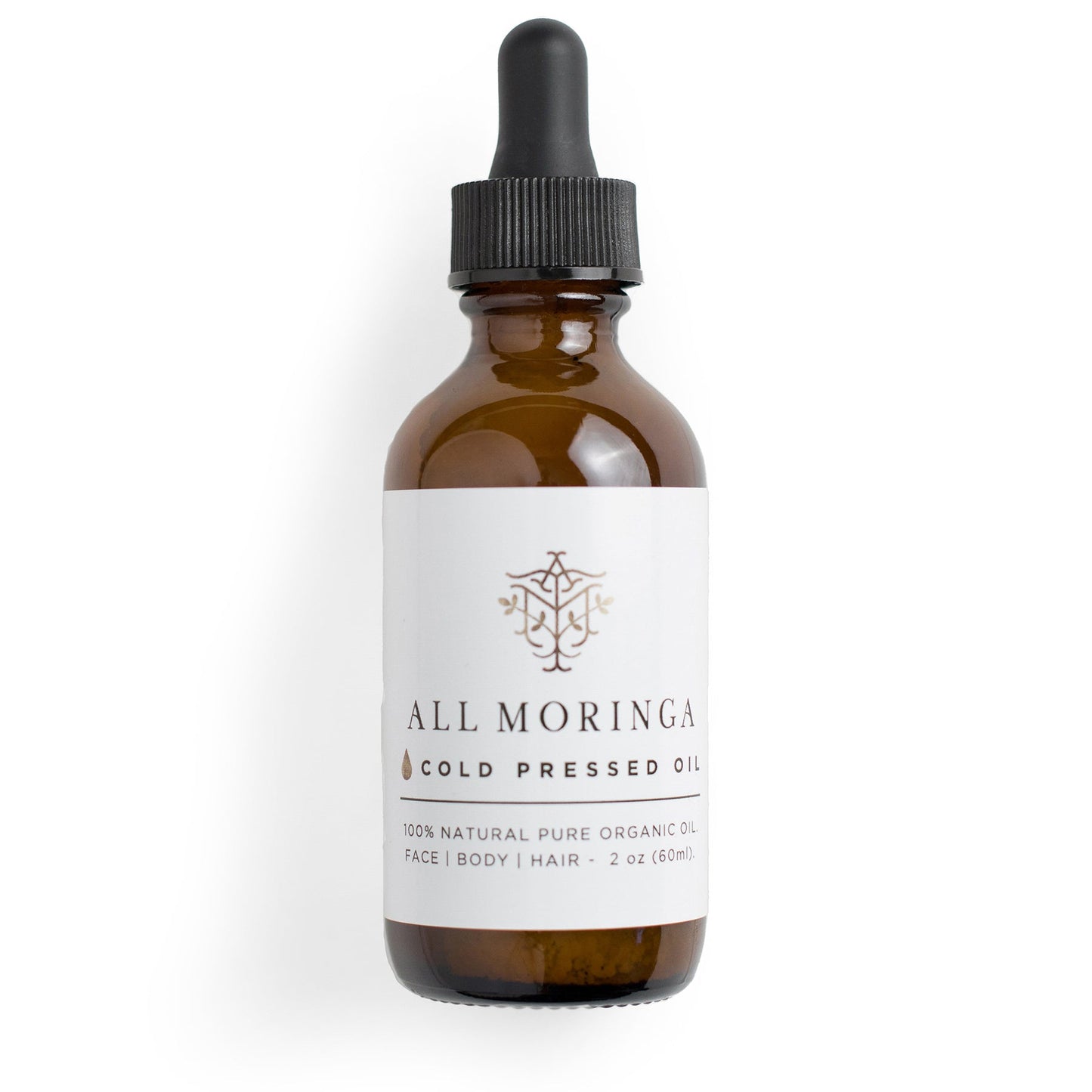 Moringa Oleifera Cold Press Seed Oil Premium 100% Organic